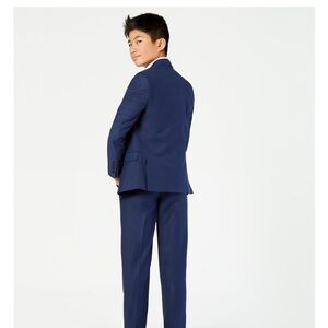 Boys Calvin Klein infinite stretch suit jacket and pants size 14